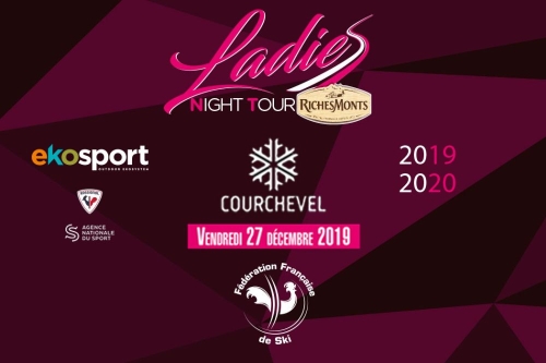 Première étape du Ladies Night Tour ce Vendredi à Courchevel