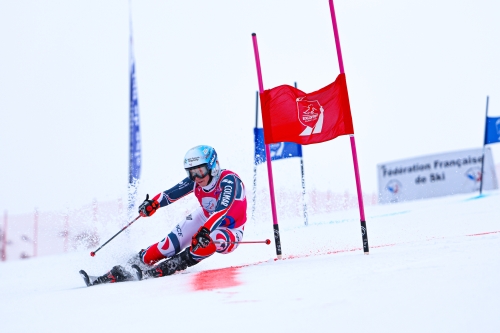 L'étape de La Plagne pour Annabel Jallat