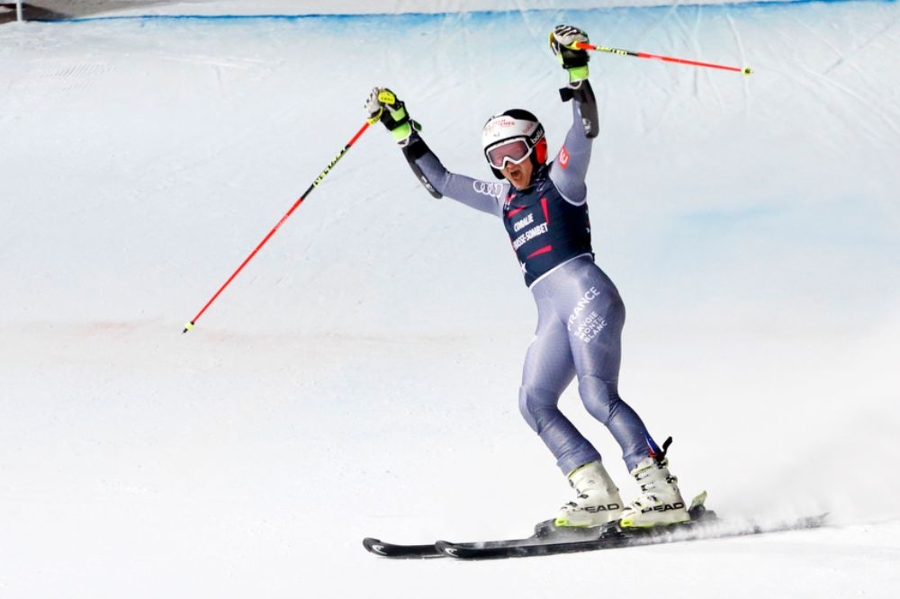Coralie Frasse Sombet remporte l'étape de Courchevel
