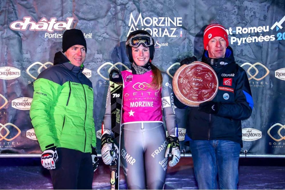 Coup double pour Ninon Esposito à Morzine !