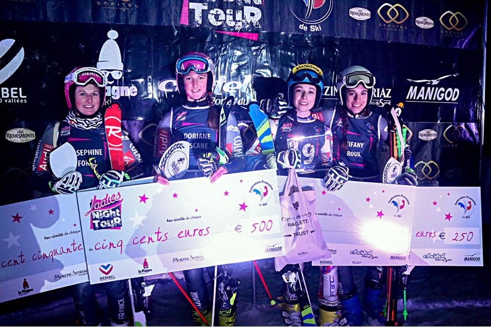 Victoire d'Ines Meyer à Morzine !